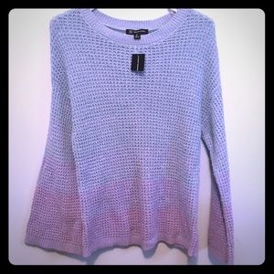 INC sweater bell sleeves Ombré colors
